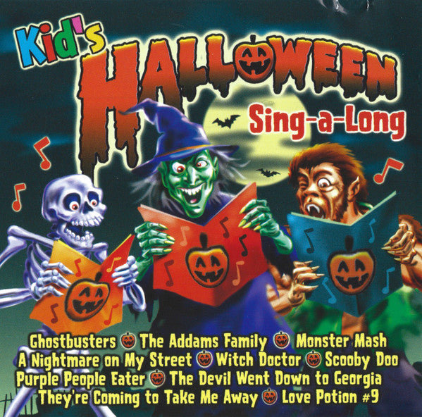 The Hit Crew : Kid's Halloween Sing-a-Long (CD, Album, RP)