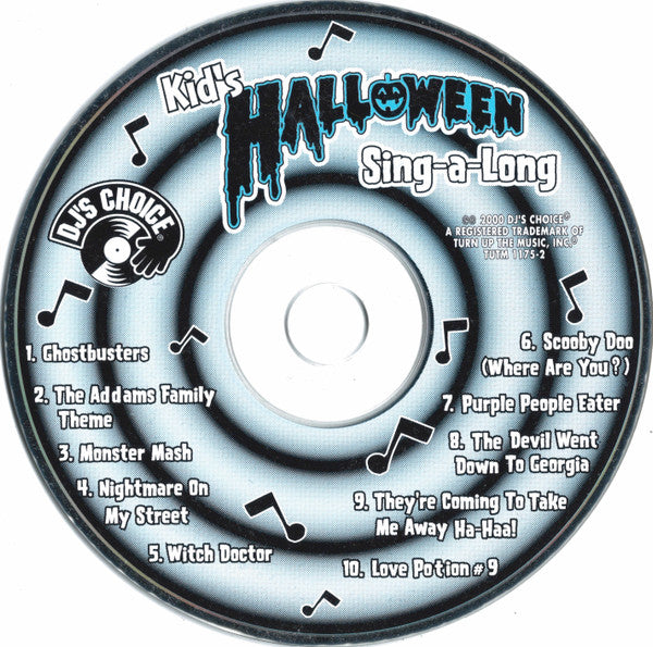 The Hit Crew : Kid's Halloween Sing-a-Long (CD, Album, RP)