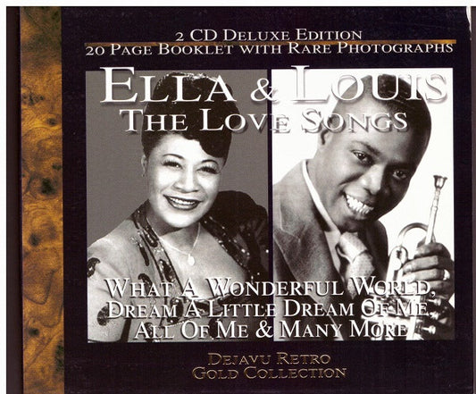 Ella Fitzgerald, Louis Armstrong : Ella & Louis The Love Songs (2xCD, Comp)