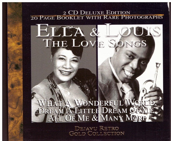 Ella Fitzgerald, Louis Armstrong : Ella & Louis The Love Songs (2xCD, Comp)