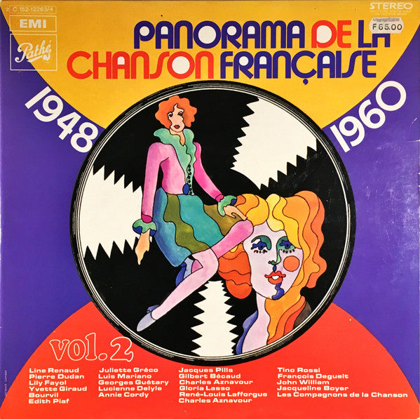 Various : Panorama De La Chanson Française - Vol.2 - 1948-1960 (2xLP, Comp)