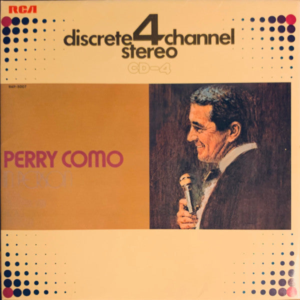 Perry Como : In Person At The International Hotel Las Vegas (LP, Album, Quad, Gat)