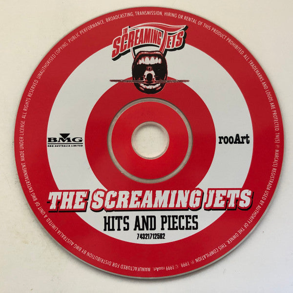 The Screaming Jets : Hits And Pieces (CD, Comp, RM)
