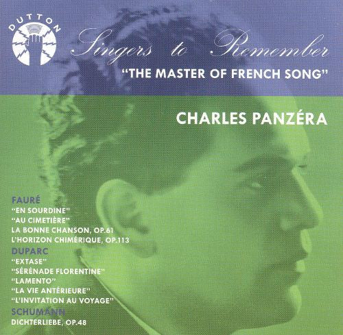 Charles Panzéra : The Master Of French Song (CD, Comp)