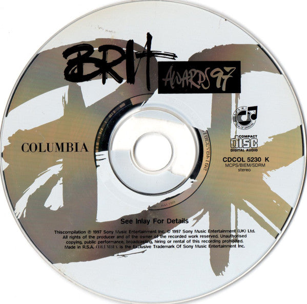 Various : Brit Awards '97 - The Album Of The Year (CD, Comp)