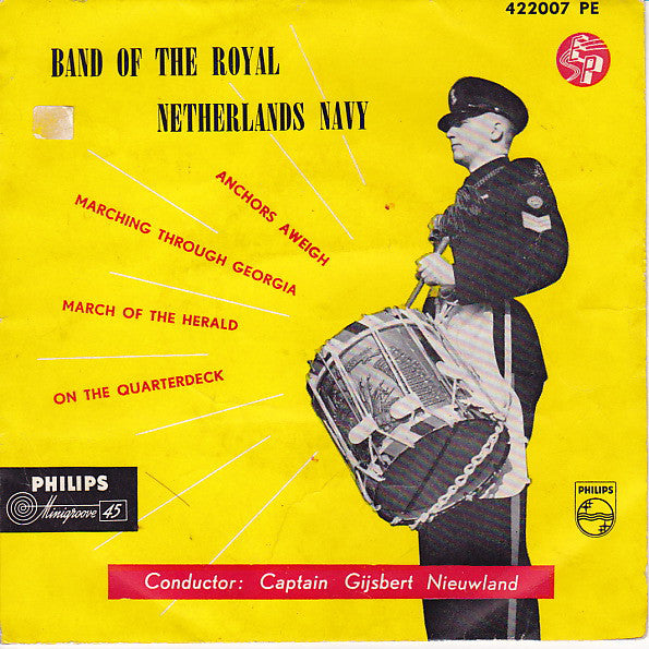 De Marinierskapel der Koninklijke Marine : Anchors Aweigh (7", EP)