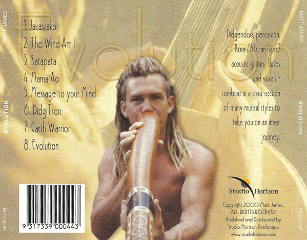 Matt James (8) : Evolution (CD, Album)