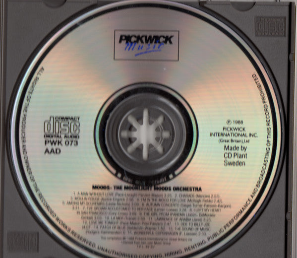 The Moonlight Moods Orchestra : Moods (CD, Album)