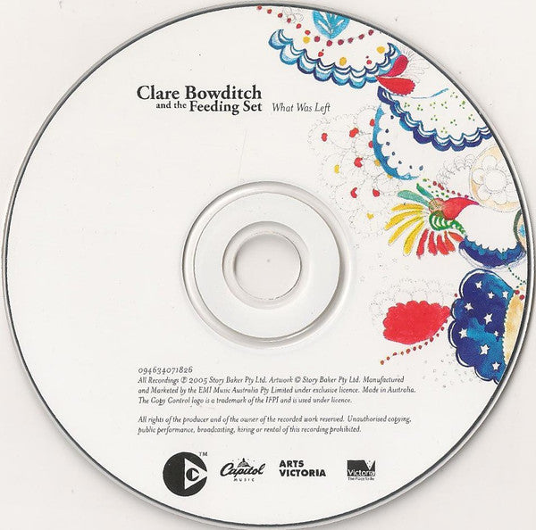 Clare Bowditch And The Feeding Set* : What Was Left (CD, Album, Copy Prot., RE)