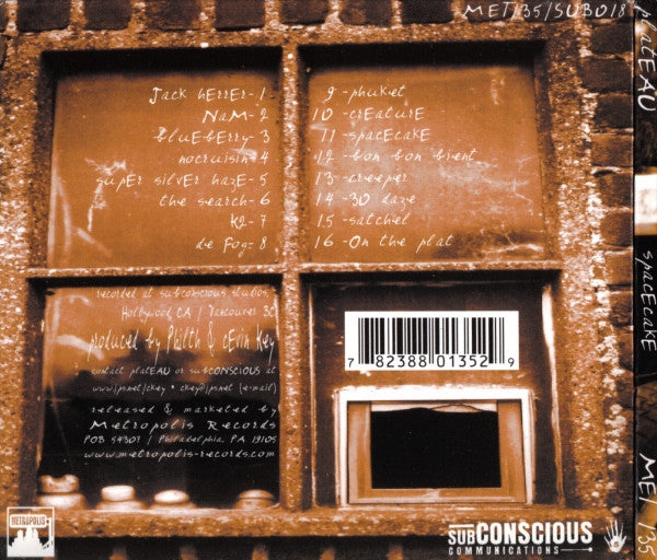 Plateau : Spacecake (CD, Album)