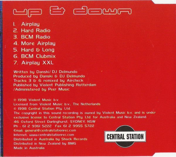 Vengaboys : Up & Down (CD, Maxi)