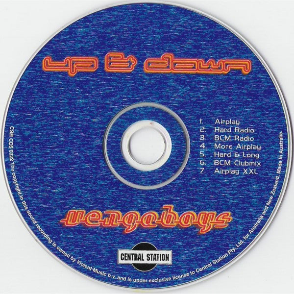 Vengaboys : Up & Down (CD, Maxi)