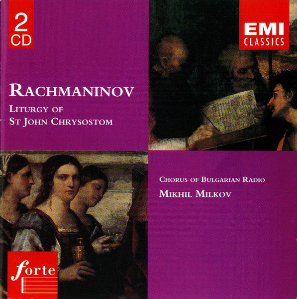 Bulgarian National Radio Chorus : Rachmaninov: Liturgy Of St. John Chrysostom (2xCD, Album)