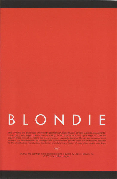 Blondie : Greatest Hits: Sound & Vision CD & DVD And Parallel Lines CD (CD, Comp + CD, Album, RE + DVD-V, NTSC + Box, Comp)