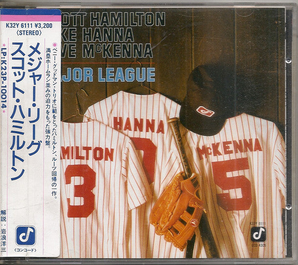Scott Hamilton, Jake Hanna, Dave McKenna : Major League (CD)