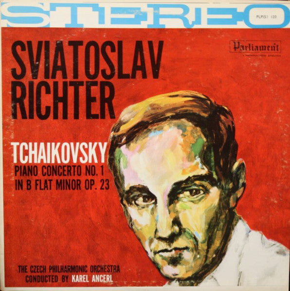 Sviatoslav Richter, Tchaikovsky*, The Czech Philharmonic Orchestra, Karel Ancerl* : Piano Concerto No. 1 In B Flat Minor Op. 23 (LP)