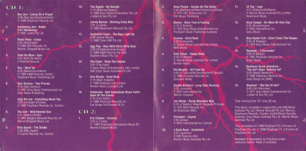 Various : The No. 1 All Time Rock Album (2xCD, Comp)