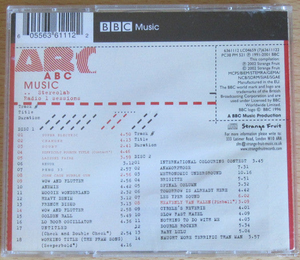 Stereolab : ABC Music - Radio 1 Sessions (2xCD, Comp)