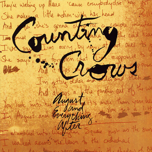 Counting Crows : August And Everything After (CD, Album, RP)