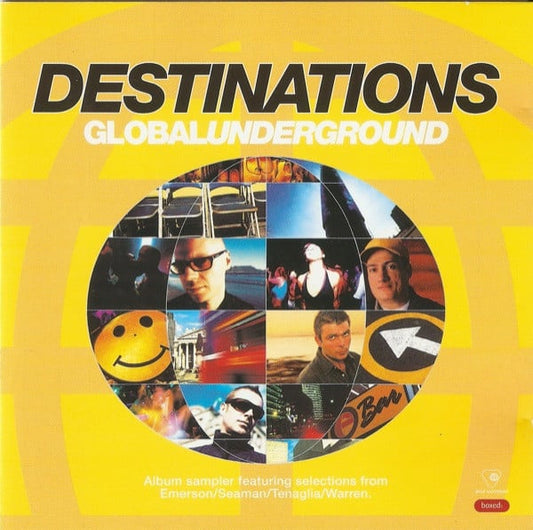Various : Global Underground Destinations (CD, Album, Mixed)