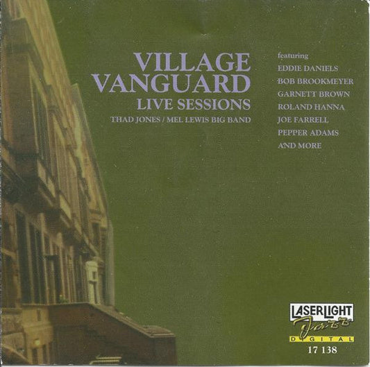 Thad Jones / Mel Lewis Orchestra : Village Vanguard Live Sessions (CD, Album, RE)