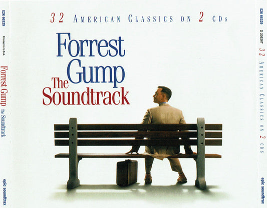 Various : Forrest Gump (The Soundtrack) (2xCD, Comp, Club)