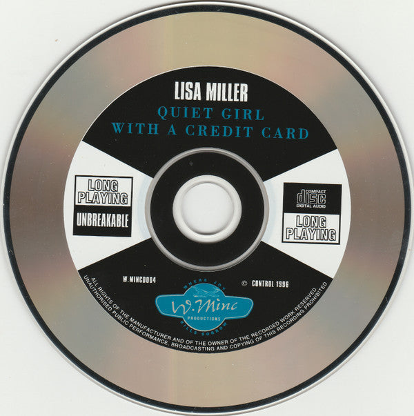 Lisa Miller : Quiet Girl With A Credit Card (CD, Album)