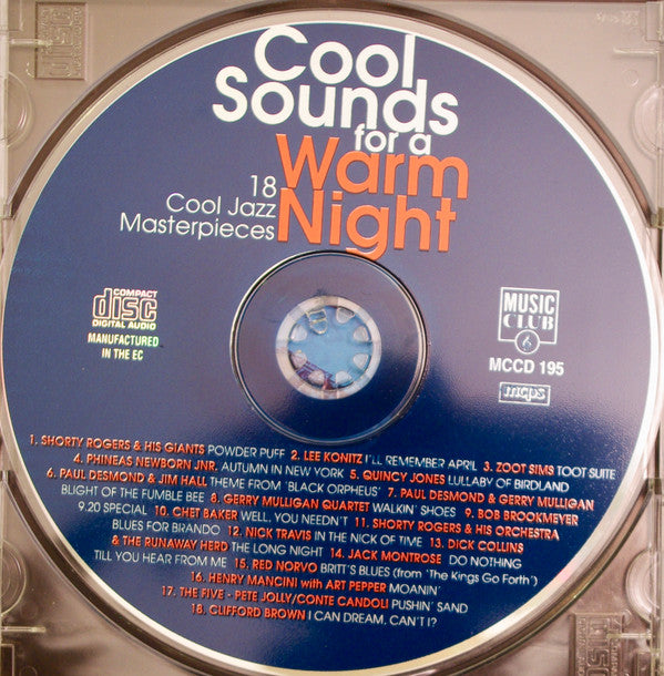Various : Cool Sounds For A Warm Night (CD, Comp)