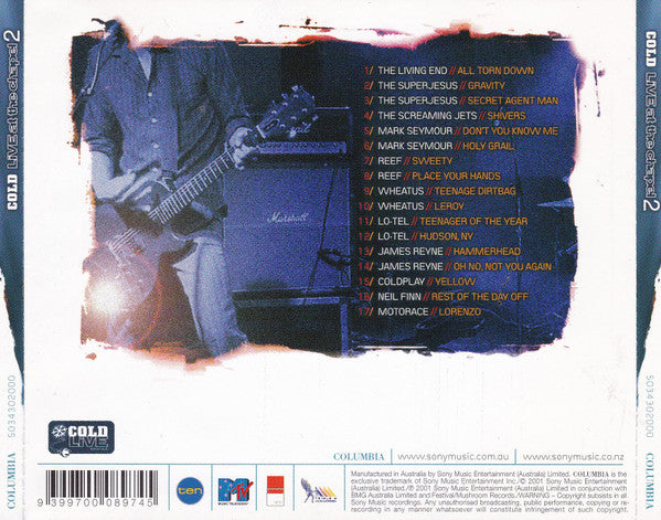 Various : Cold Live At The Chapel 2 (CD, Comp)