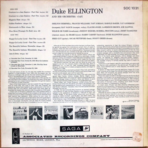 Duke Ellington And His Orchestra : 1946 (LP, Comp)