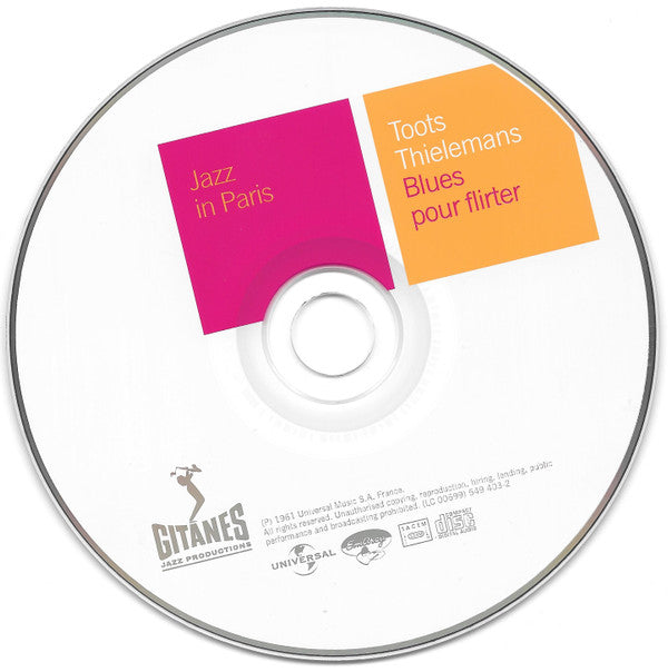 Toots Thielemans : Blues Pour Flirter (CD, Album, RM, Dig)