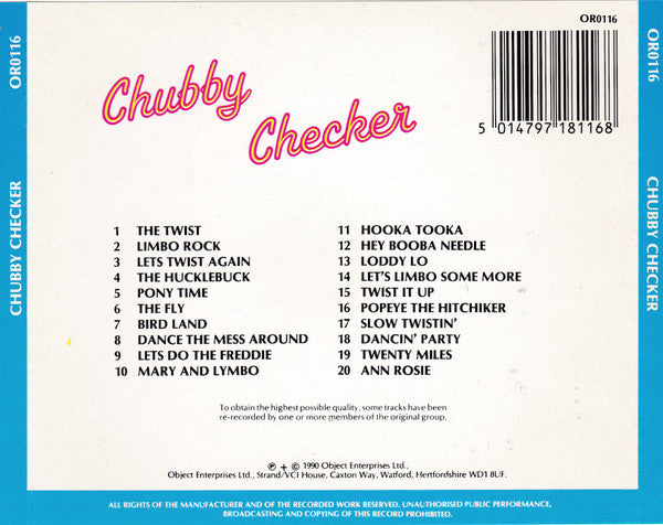 Chubby Checker : Chubby Checker (CD, Comp)