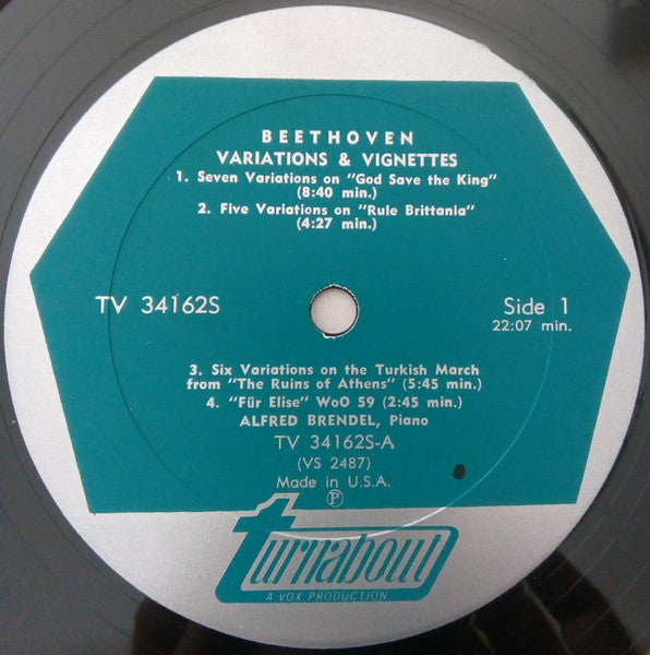 Beethoven*, Alfred Brendel : Variations & Vignettes (LP)