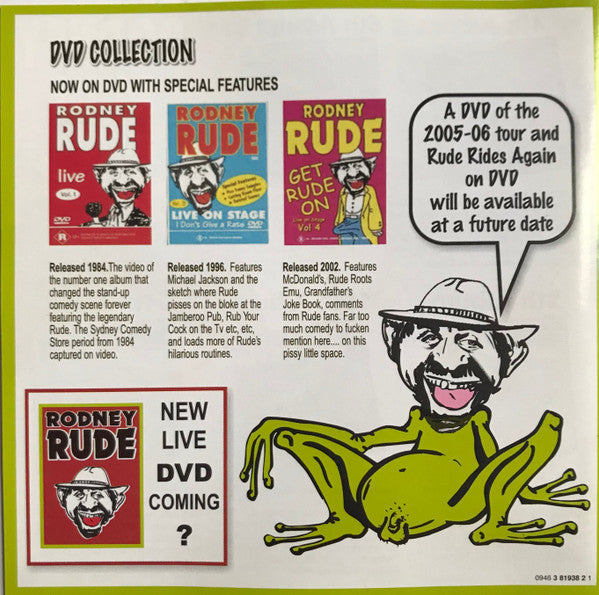 Rodney Rude : Frog Sack (CD, Album)