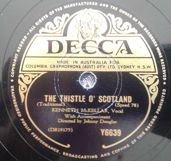 Kenneth McKellar : A Dream O' Hame / The Thistle O' Scotland (Shellac, 10")