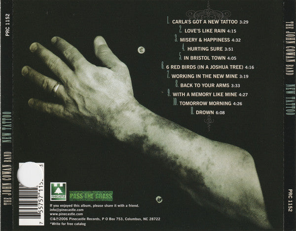 The John Cowan Band : New Tattoo (CD, Album)