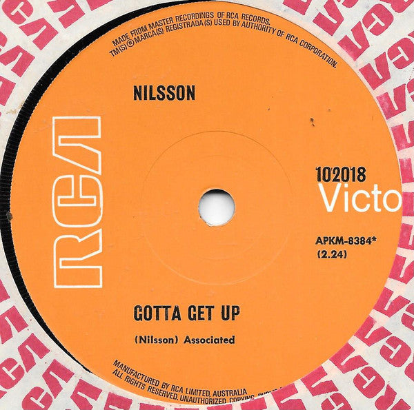 Nilsson* : Without You (7", Single)