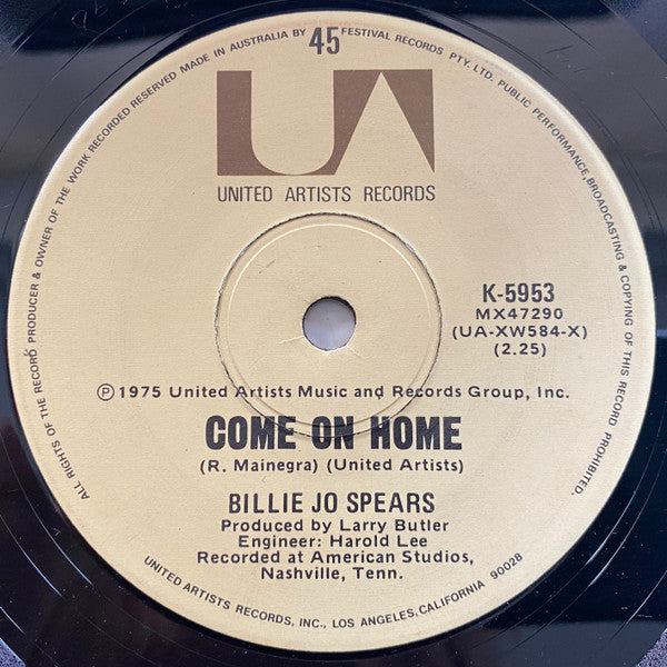 Billie Jo Spears : Blanket On The Ground (7", Single)