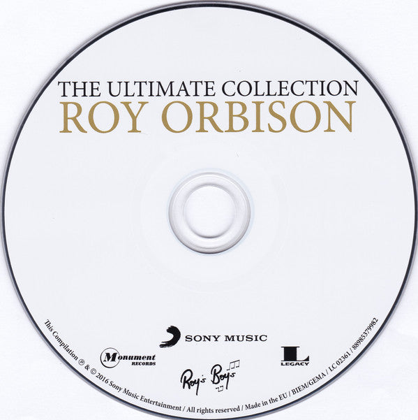 Roy Orbison : The Ultimate Collection (CD, Comp)