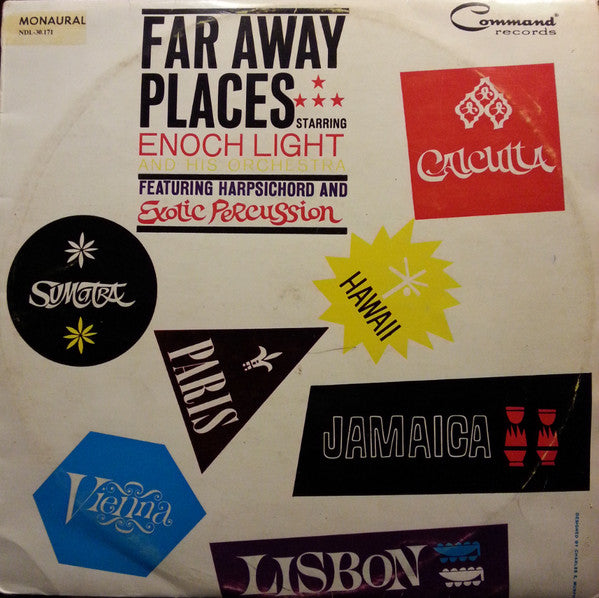 Enoch Light And His Orchestra : Far Away Places (LP, Album)