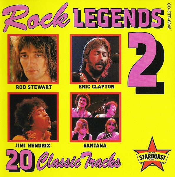 Various : Rock Legends 2 - 20 Classic Tracks (CD, Comp)