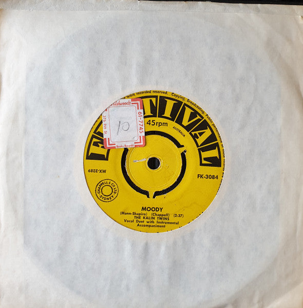 The Kalin Twins* : Moody (7", Single)