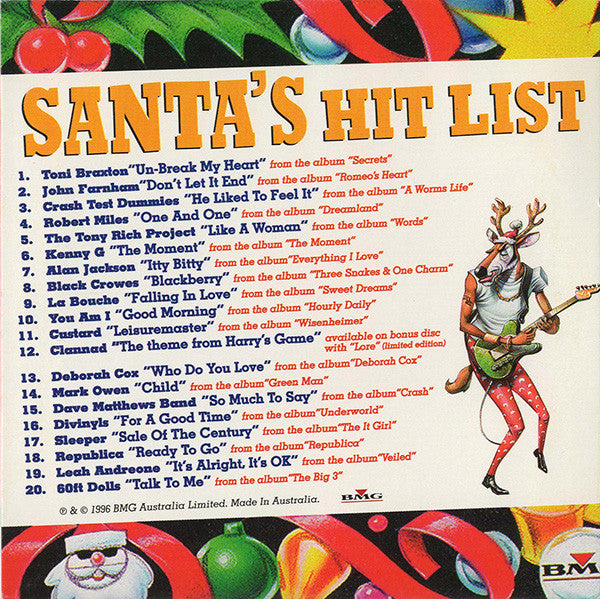 Various : Santa's Hit List (CD, Comp)