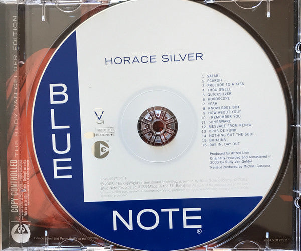 The Horace Silver Quintet : The Stylings Of Silver (CD, Album, RE, RM)