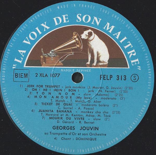 Georges Jouvin, Sa Trompette D'Or Et Son Orchestre : Vacances- Party (LP, Album)