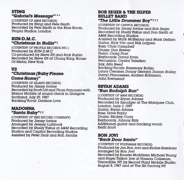 Various : A Very Special Christmas (CD, Comp, RE, Son)