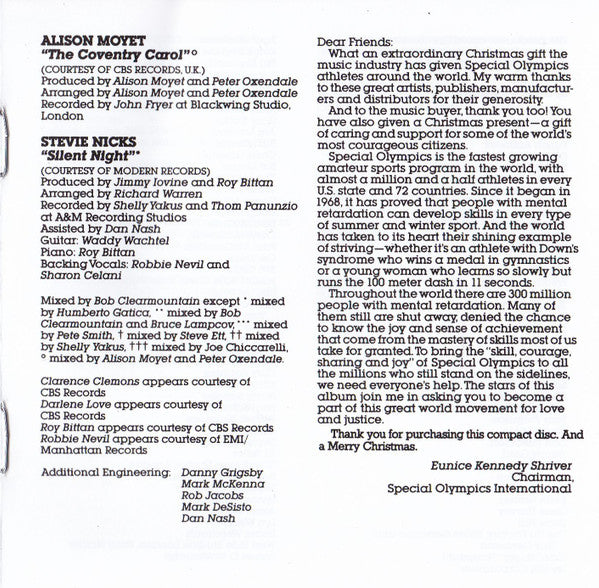 Various : A Very Special Christmas (CD, Comp, RE, Son)