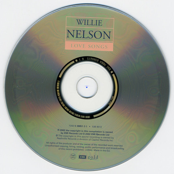 Willie Nelson : Love Songs (CD, Comp)