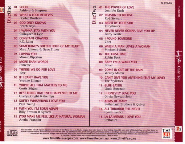Various : Only You (2xCD, Comp)