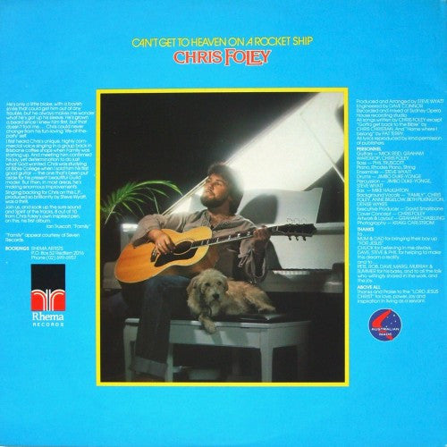 Chris Foley (6) : Can’t Get To Heaven On A Rocket Ship  (LP, Album)